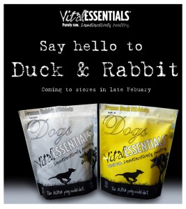 Vital Essentials Duck and rabbit Dog Food